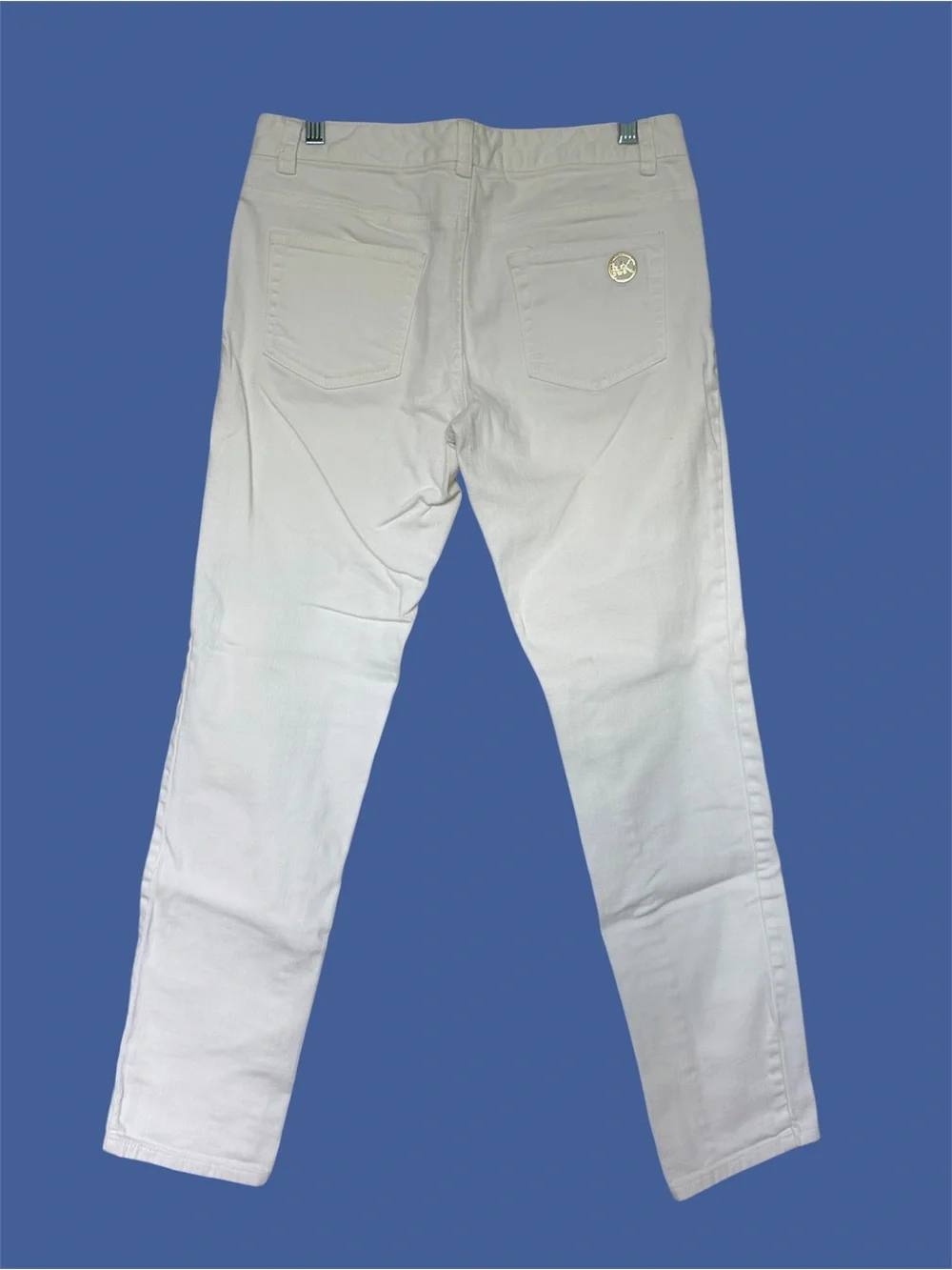 Michael Kors Straight-Leg Women's Jeans in White